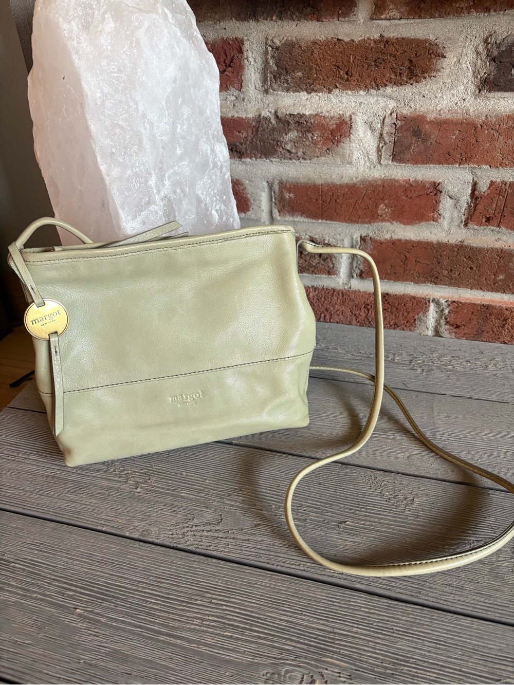 Margot Leather Crossbody Bag